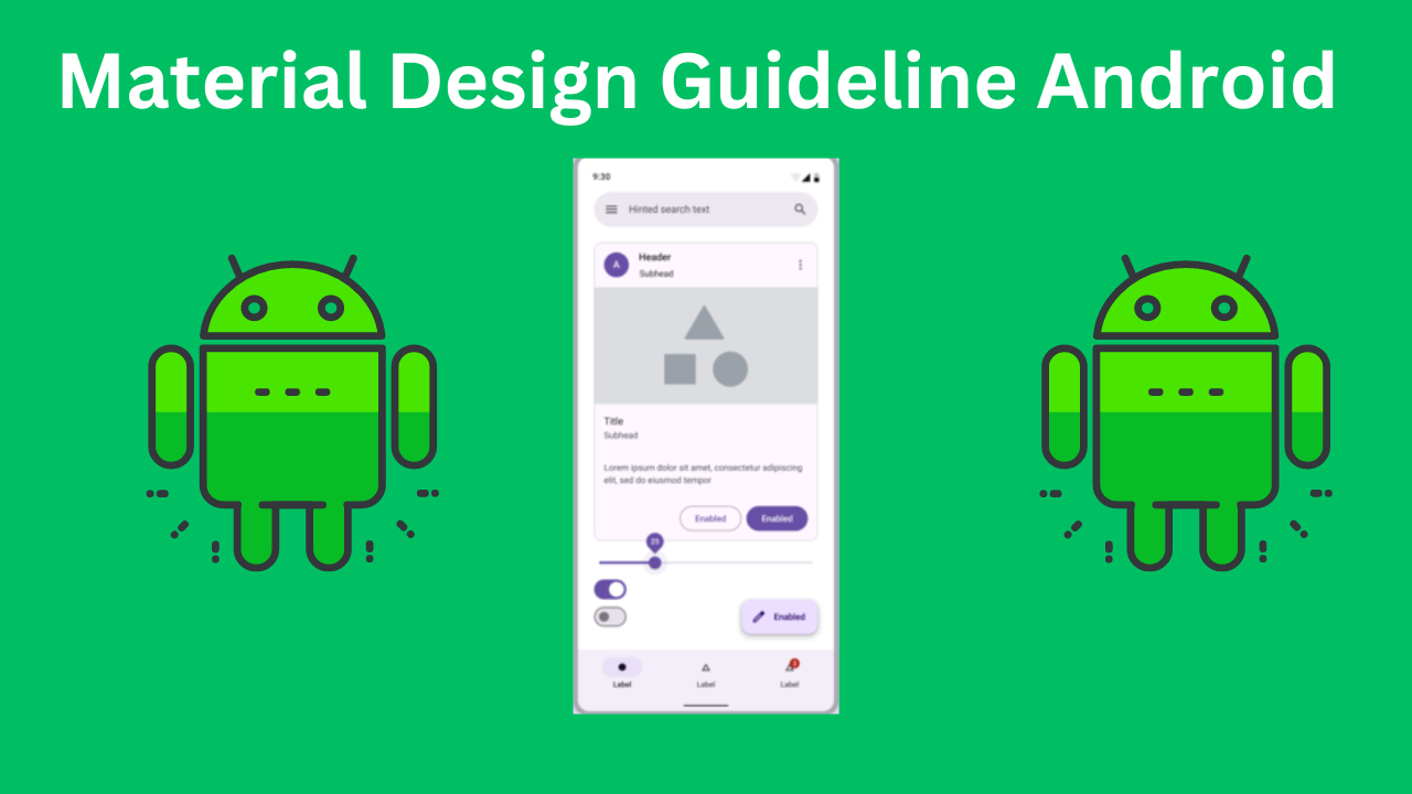 Material Design Guidelines